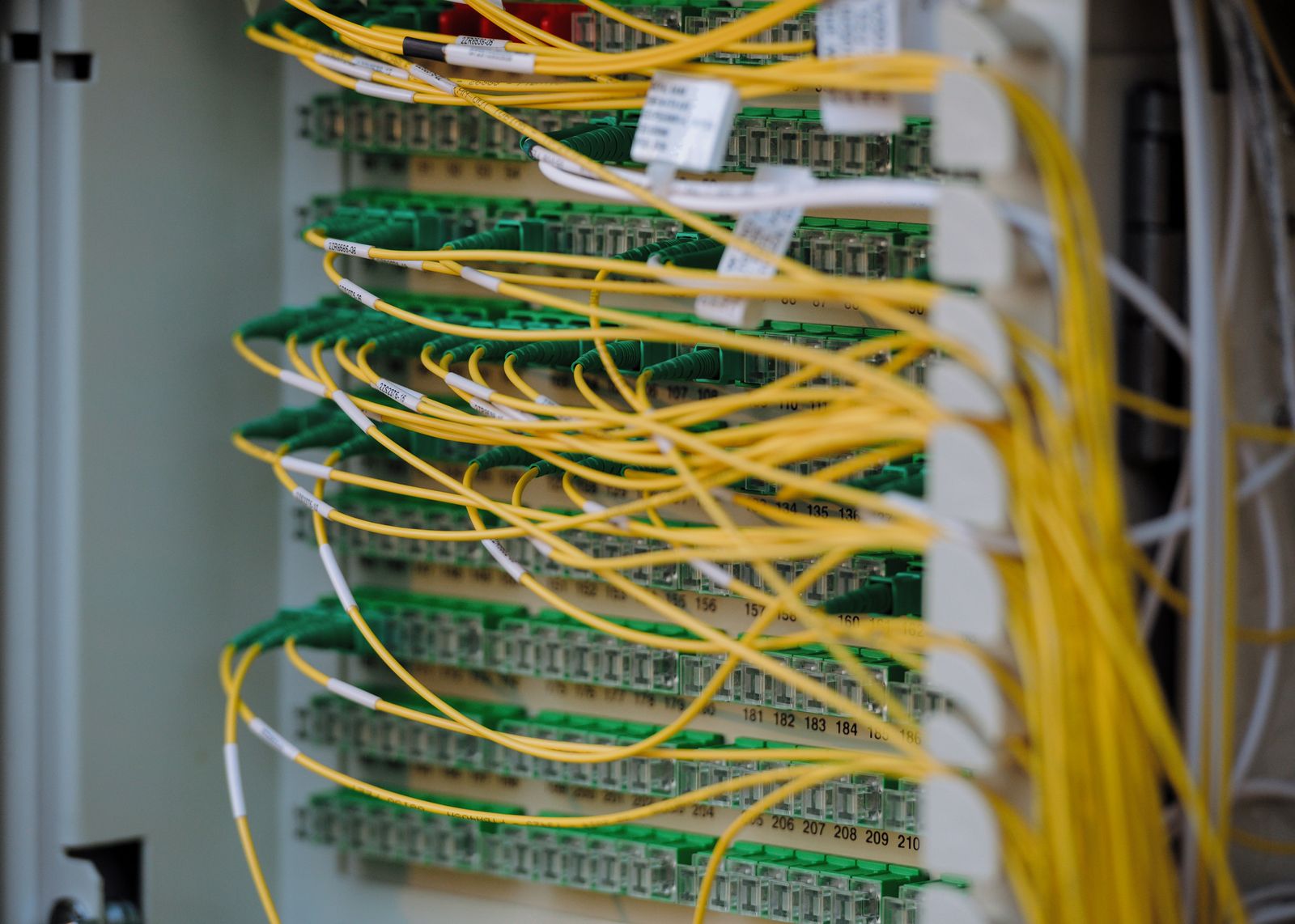 Server room powering streaming infrastructure
